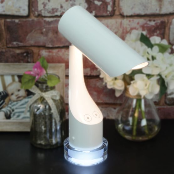 LED Desk Lamp With Touch Sensor & Colourful Night Light Base - Image 4