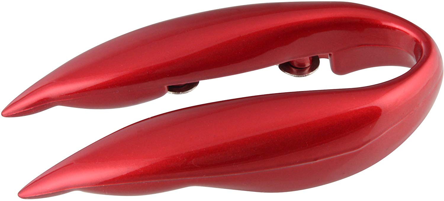 Fackelmann Foil Cutter Grandcru of Stainless Steel, Red, 3.5 x 2-Inch, 9.5 x 4.8 x 2 cm