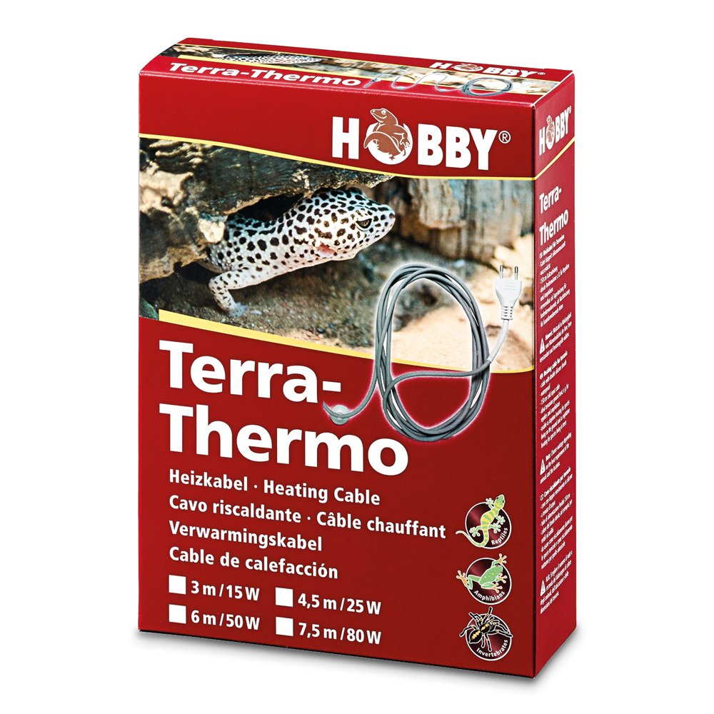 Hobby 10930 Terra-Thermo Heating Cable 4.5 m / 25 W, black, 4,5 m / 25 W