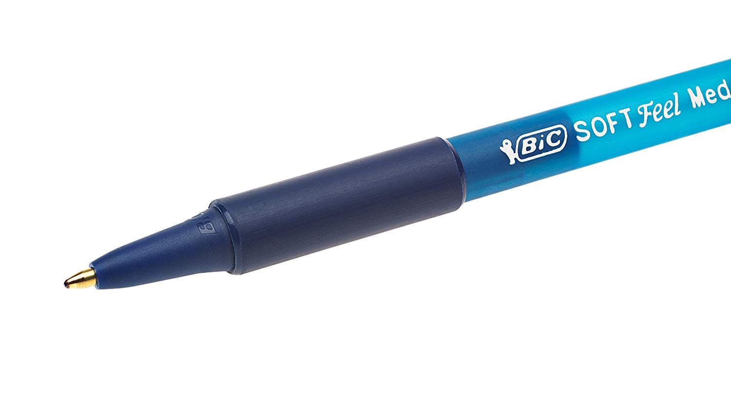 BIC ® ® BIC SOFT Feel clic Grip Pen 0.4 MM, Blue - Image 3