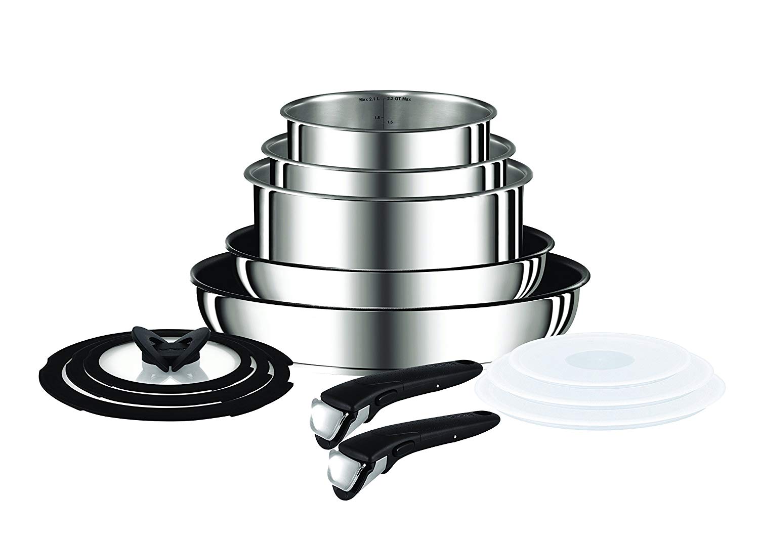 induction hob pots and pans set