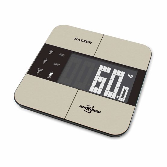 Salter Max View Body Analyser Digital Bathroom Scales, Measure Weight