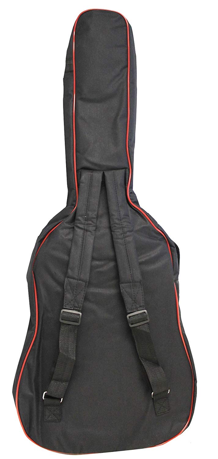 RockJam DGB02 Padded Acoustic Guitar Bag with Carry Handle and