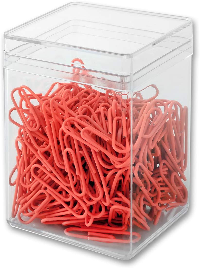 vop-60286h300-mm-plastic-coated-paper-clips-28-mm-pack-of-300-neon