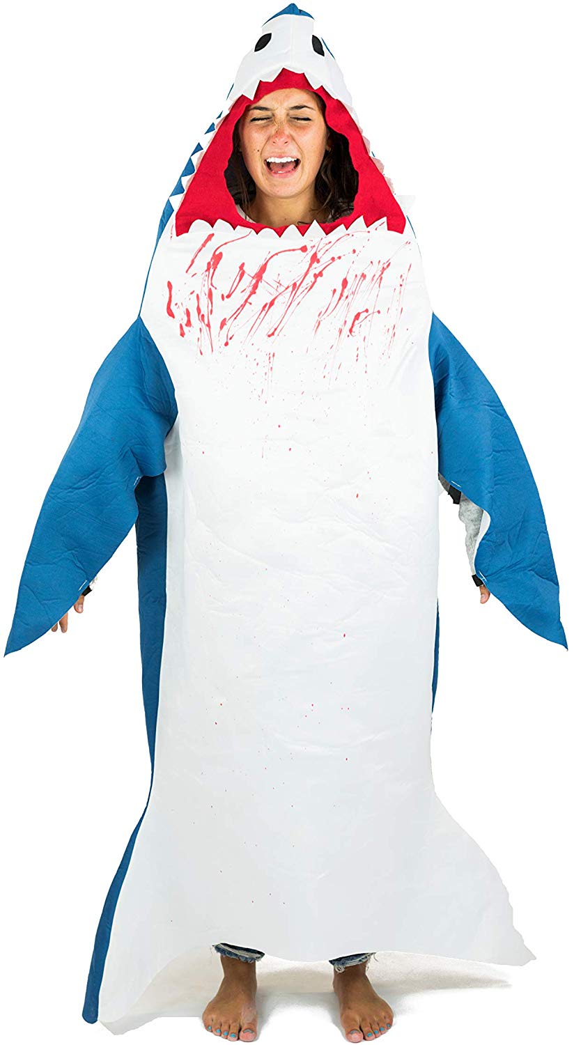 Bodysocks® Shark Fancy Dress Costume (Adult) BigaMart