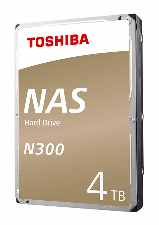 Toshiba 4TB N300 NAS 3.5 Inch SATA Internal Hard Drive. 24/7 Operation, Supports 1-8 bay Systems, 128 MB Cache, 180TB/Year Workload, 3 Year Warranty (HDWQ140UZSVA) - Image 2