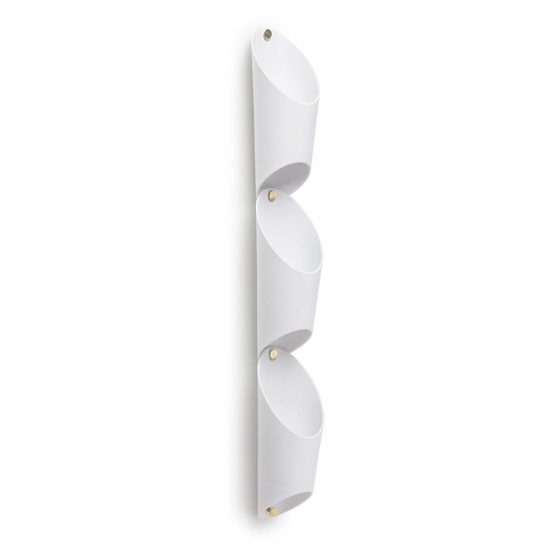 Umbra Wall Vessel, Plastic, White, Normal - Image 2