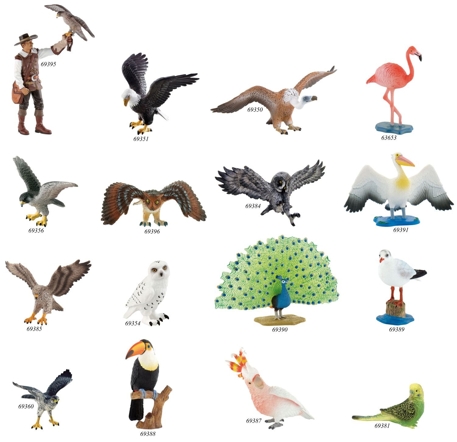 Bullyland "Common Buzzard" Figure (Multi-Colour), Multicolor, Medium - Image 2