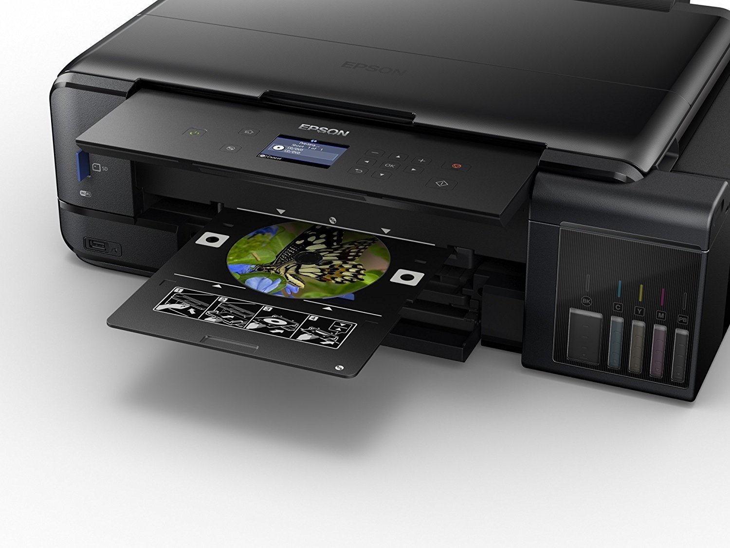 Epson EcoTank ET-7750 A3 Print/A4 Scan and Copy Wi-Fi Photo Printer, Black - Image 2