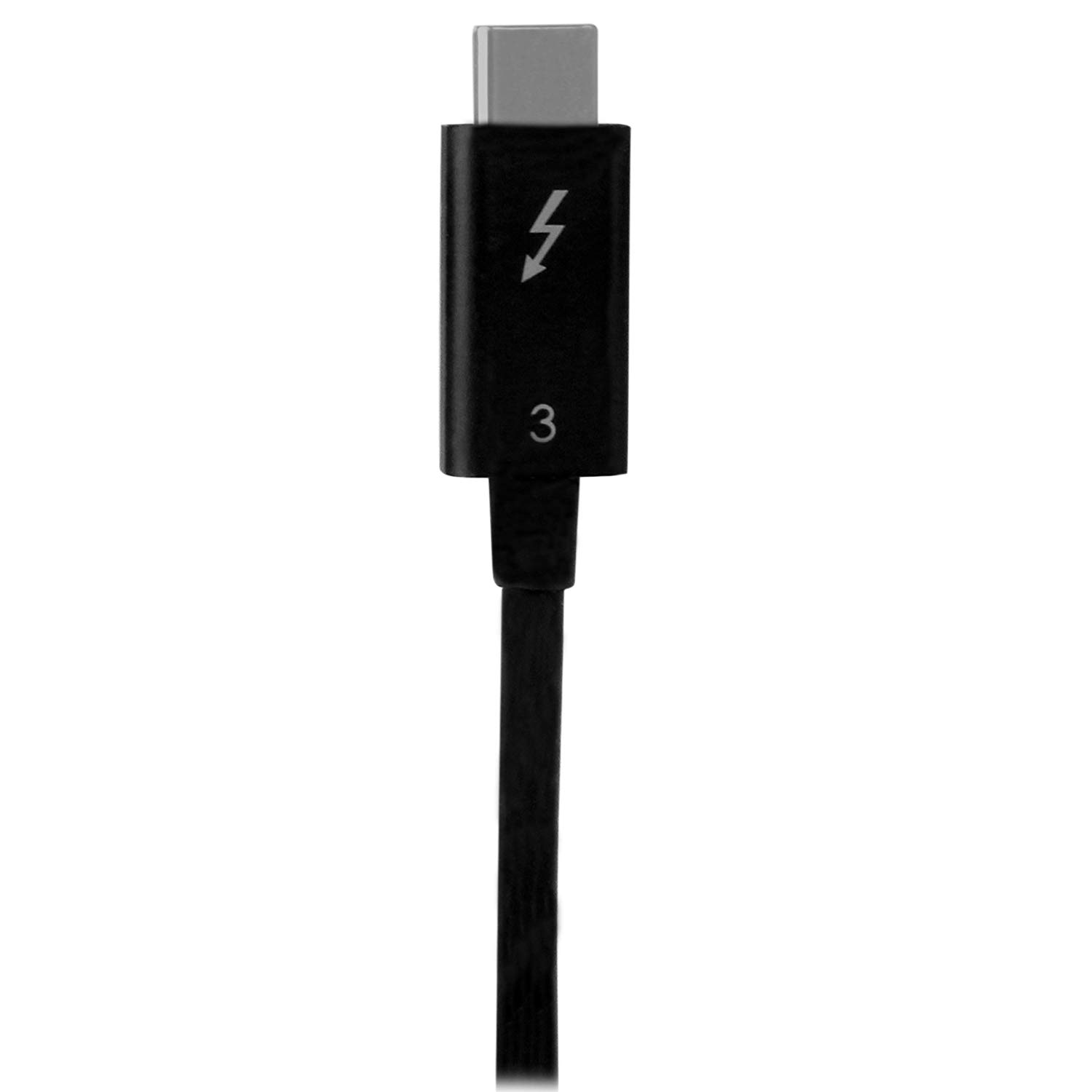 StarTech.com 50cm (1.6ft) Passive Thunderbolt 3 Cable, 40Gbps, 100W PD, 4K/5K Video, Thunderbolt Cable - Image 3