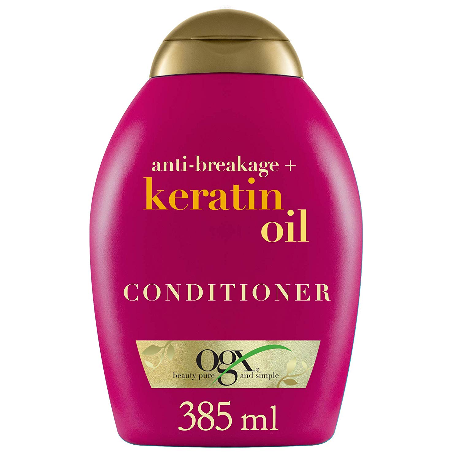 OGX Strength & Length with Keratin Oil Conditioner, Strength & Shine, Fortifying Blend
