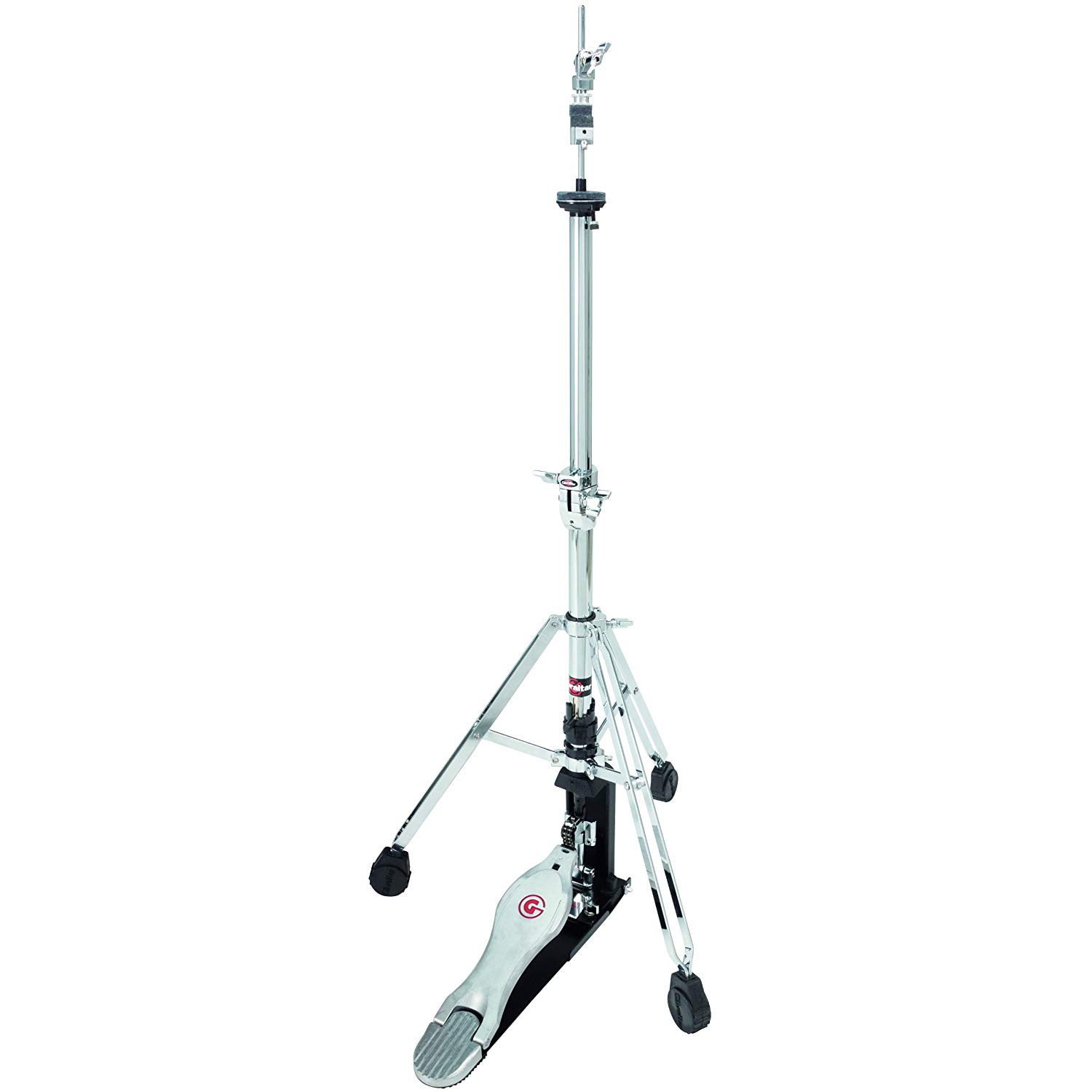 Gibraltar Hi-Hat Ständer Liquid Drive 9707ML-LD Pro Series, silver, inch