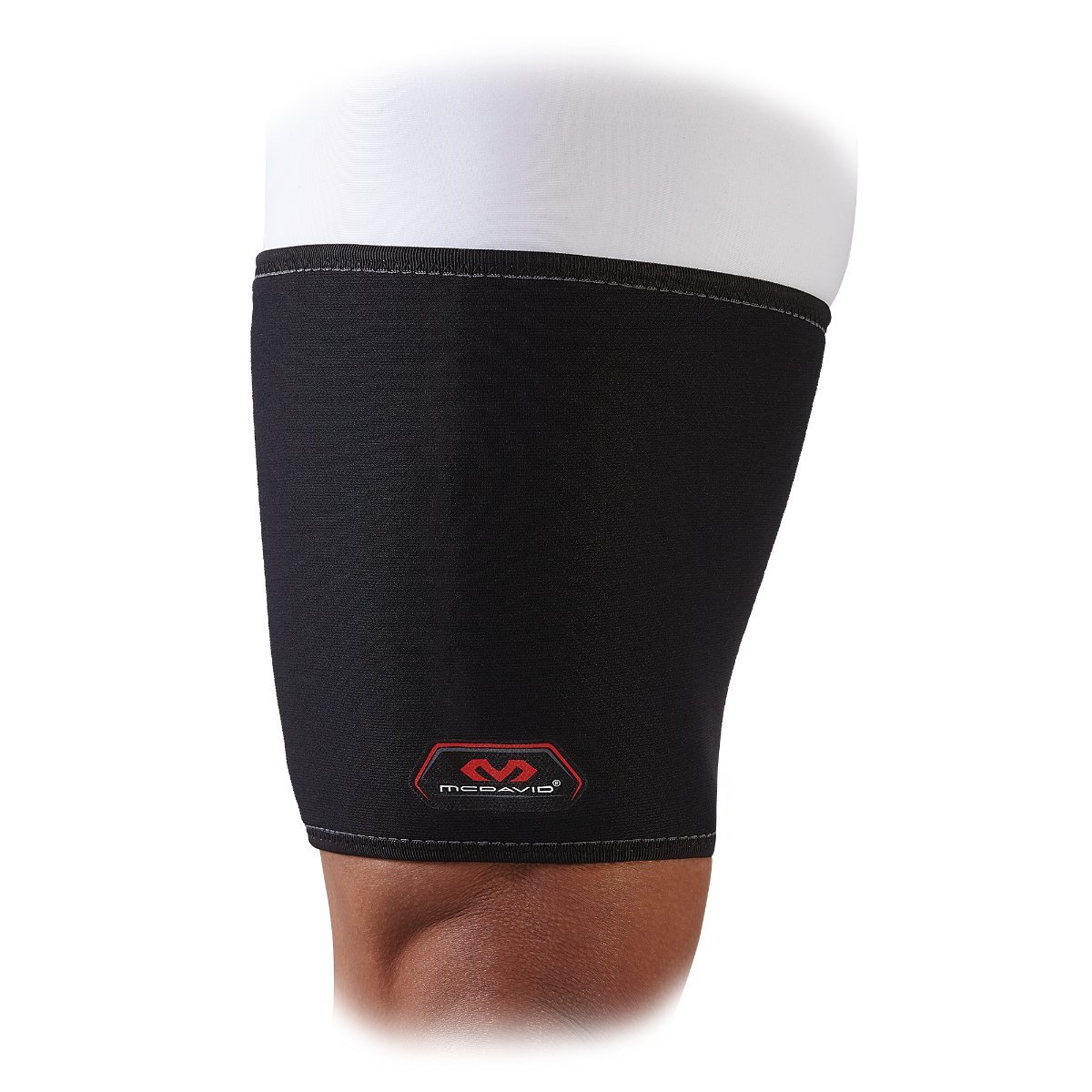 McDavid Men's Thigh Support-Black, Large - Image 2