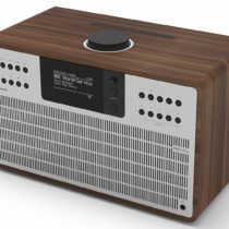 Revo Technologies SuperCD - Deluxe Digital Music System with CD, DAB/DAB+/FM, Walnut/Silver