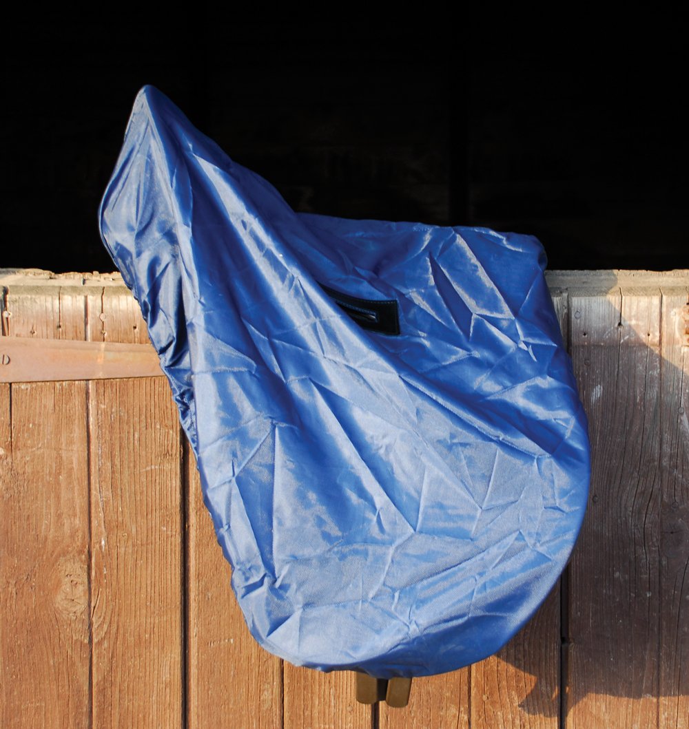 Rhinegold Waterproof Ride On Saddle Cover - Navy