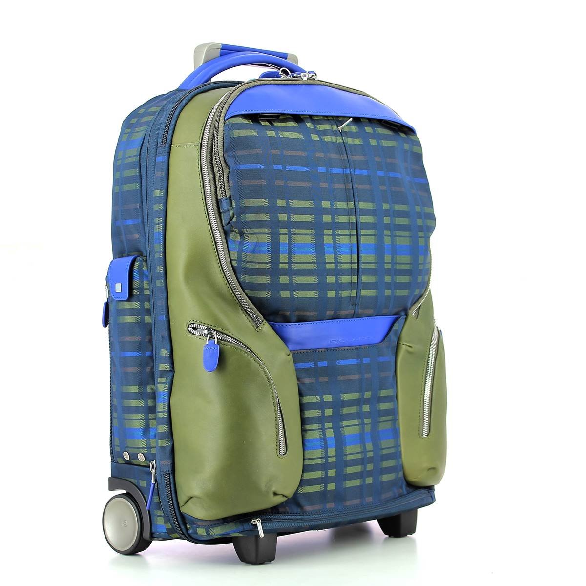 PIQUADRO Coleos Trolley 53 cm, Blue, 53 cm, Trolley - Image 2