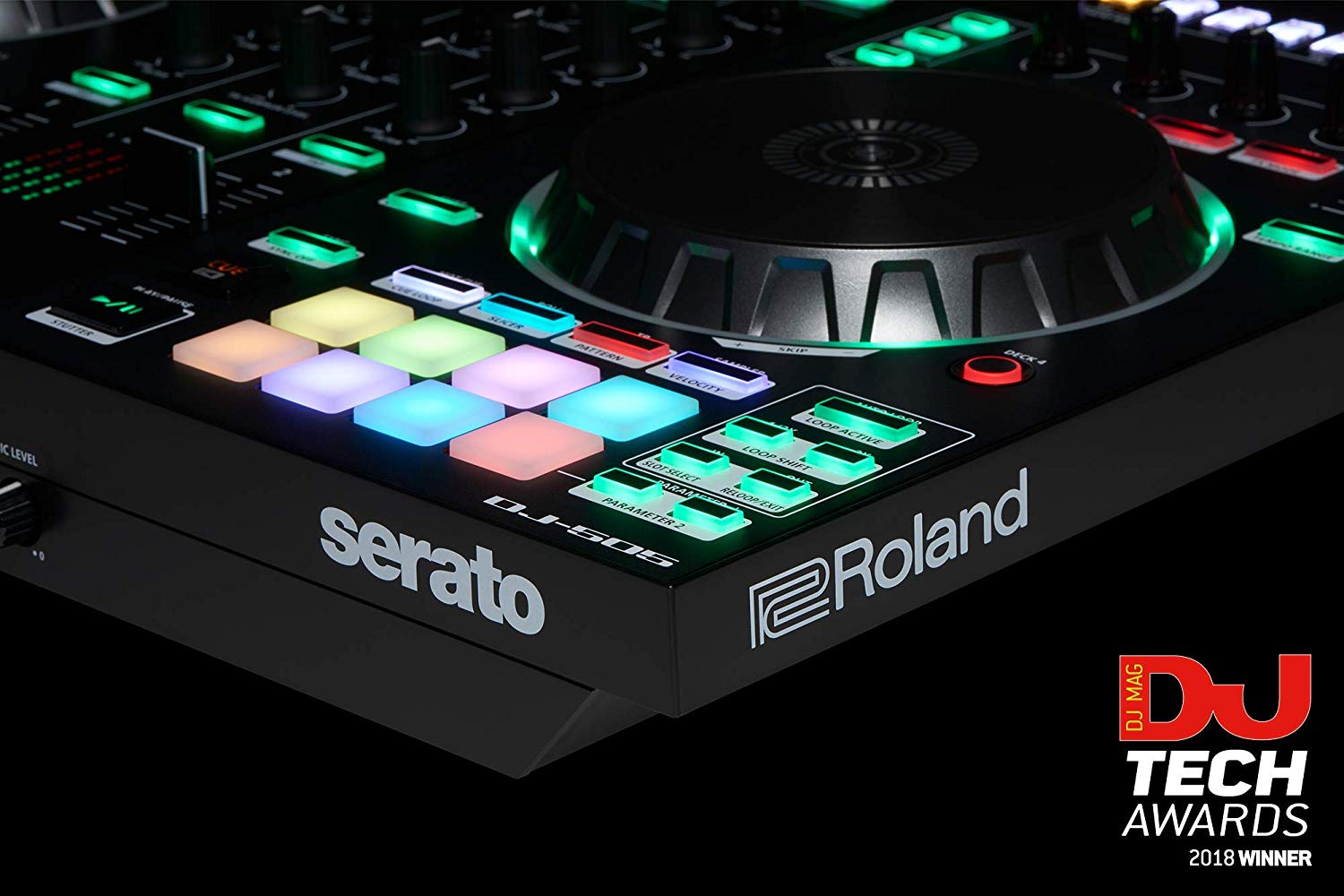 Roland DJ-505 Dj Controller, Two Channels And Deck Select for Up To Four Decks - High-End Dj Controller, Compact Package - Image 3
