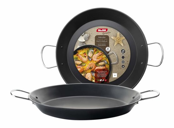 IBILI "Gandia Paella Pan, Black, 28 cm
