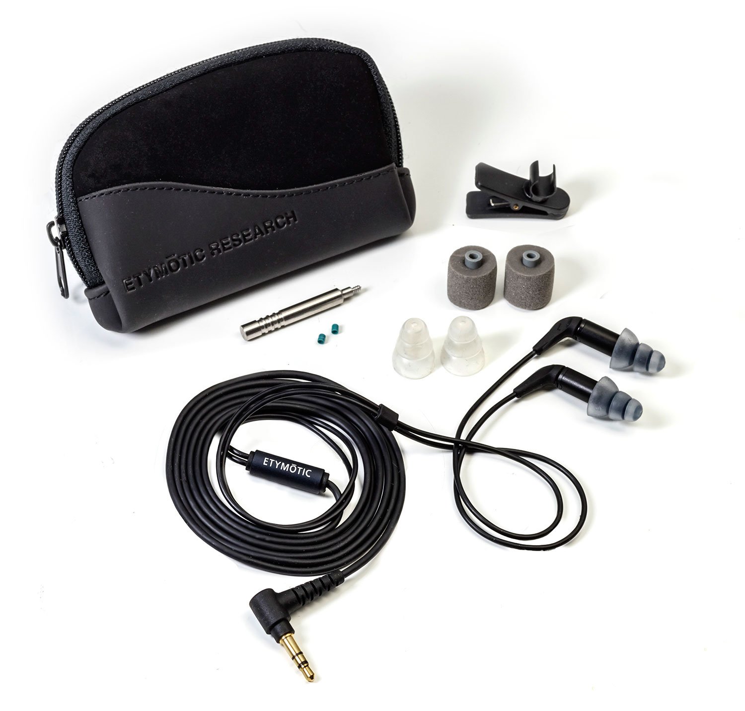 Etymotic ER3-SE Studio Edition In Ear Isolating Earphones with Detachable Cable, Black, Flat Response - Image 4