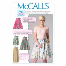 McCall's Patterns 7129 F5,Misses Skirts,Sizes 16-18-20-22-24
