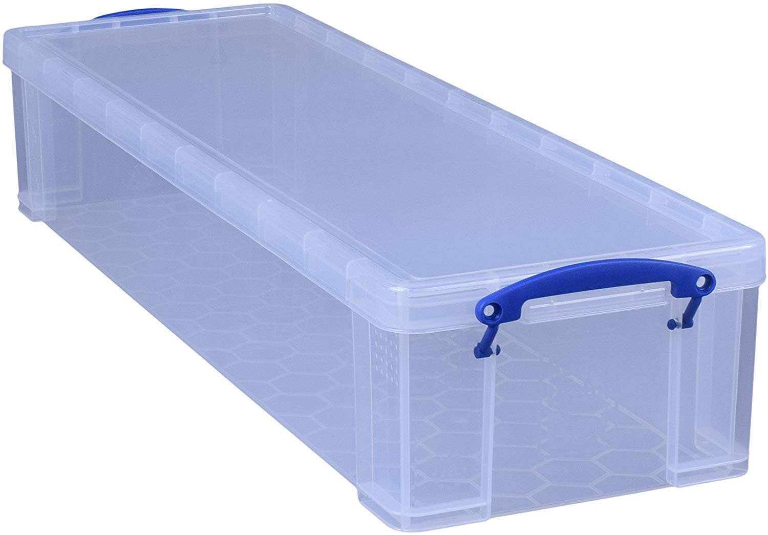Really Useful Box Plastic Storage 22 Litre Clear, 22 Litre x 1