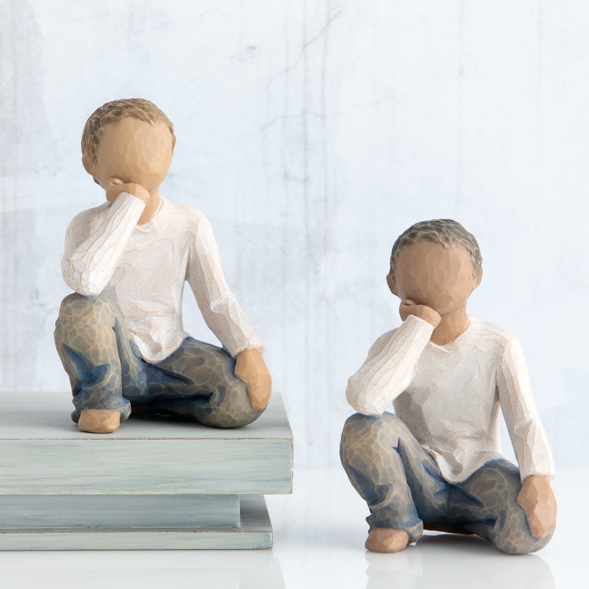Willow Tree Inquisitive Child Figurine, Beige (Natur), 3.2 x 3.2 - Image 4