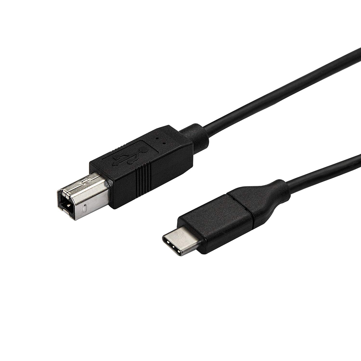 StarTech.com USB C to USB B Printer Cable, 1.6 ft / 0.5m, USB C Printer Cable, USB C to USB B Cable