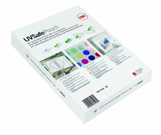GBC 2x100 Micron A4 Gloss UV Safe Laminating Pouch (Pack of 100)