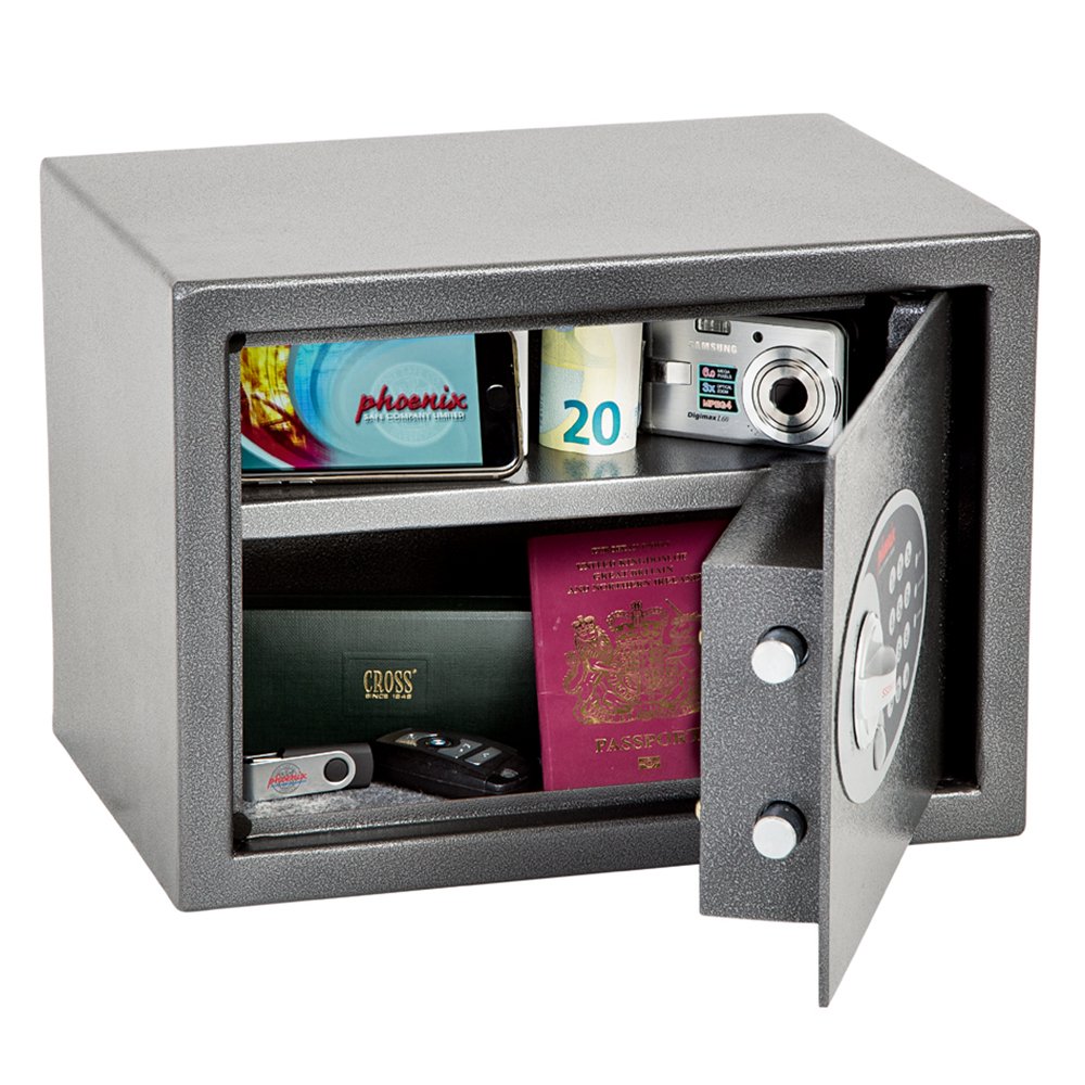 Phoenix Safe Company, SS0802E Vela Home & Office Security Safe, Twin Locking Bolts, Electronic Locking - Image 3