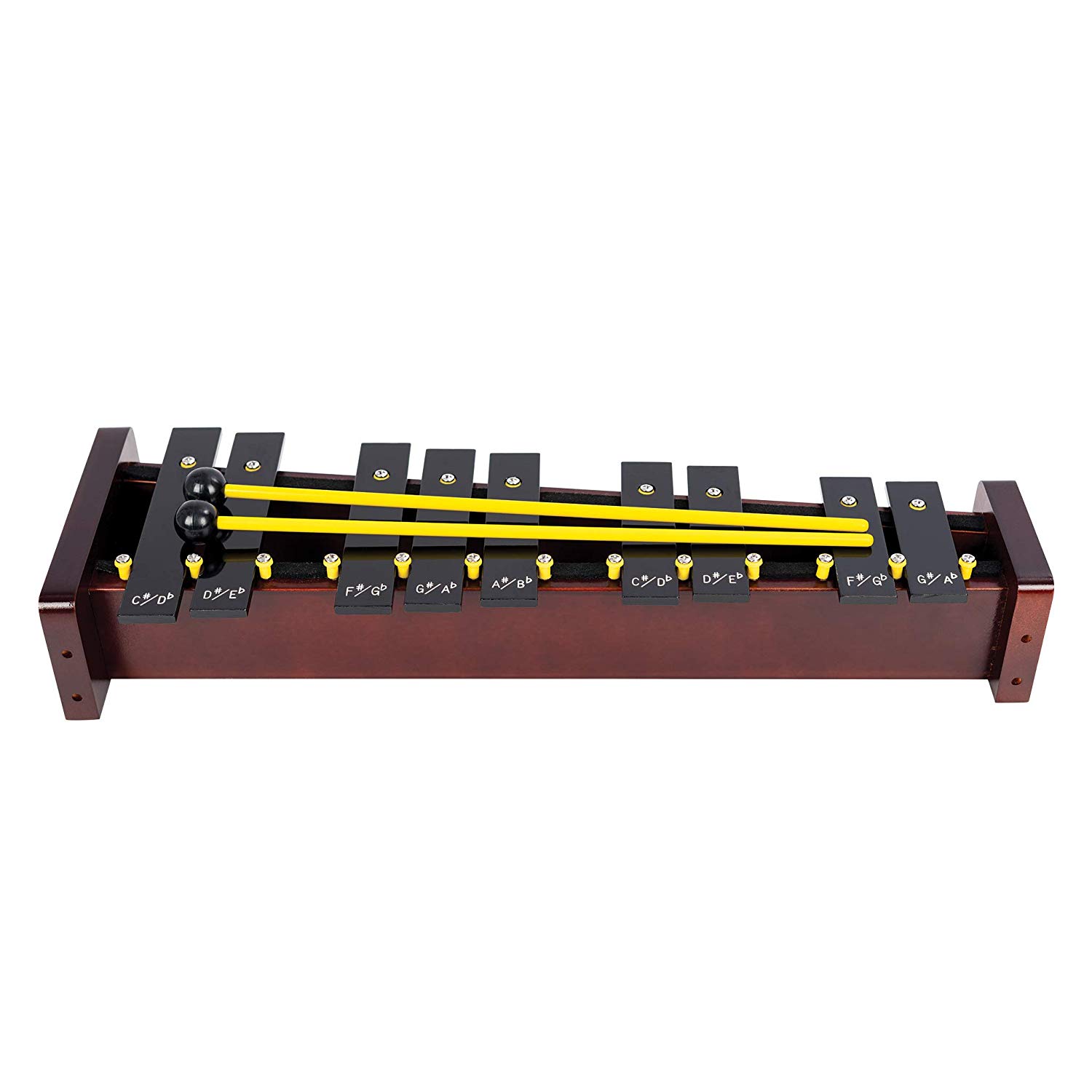 Percussion Plus PP1090 Chromatic Half 9 Note Glockenspiel, White