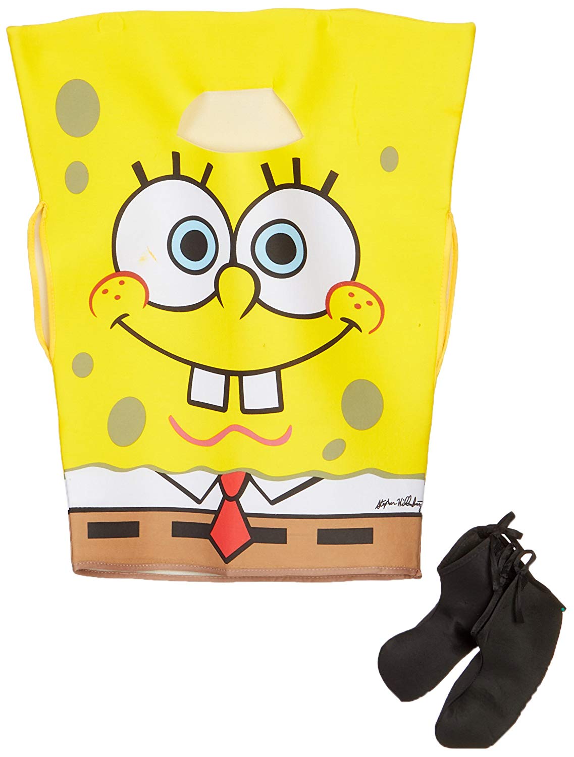 Official Rubie's Nickelodeon Spongebob Squarepants Movie Fancy Dress, Childs Tabard Costume, Size Medium Age 5-7 Years,Multicolour