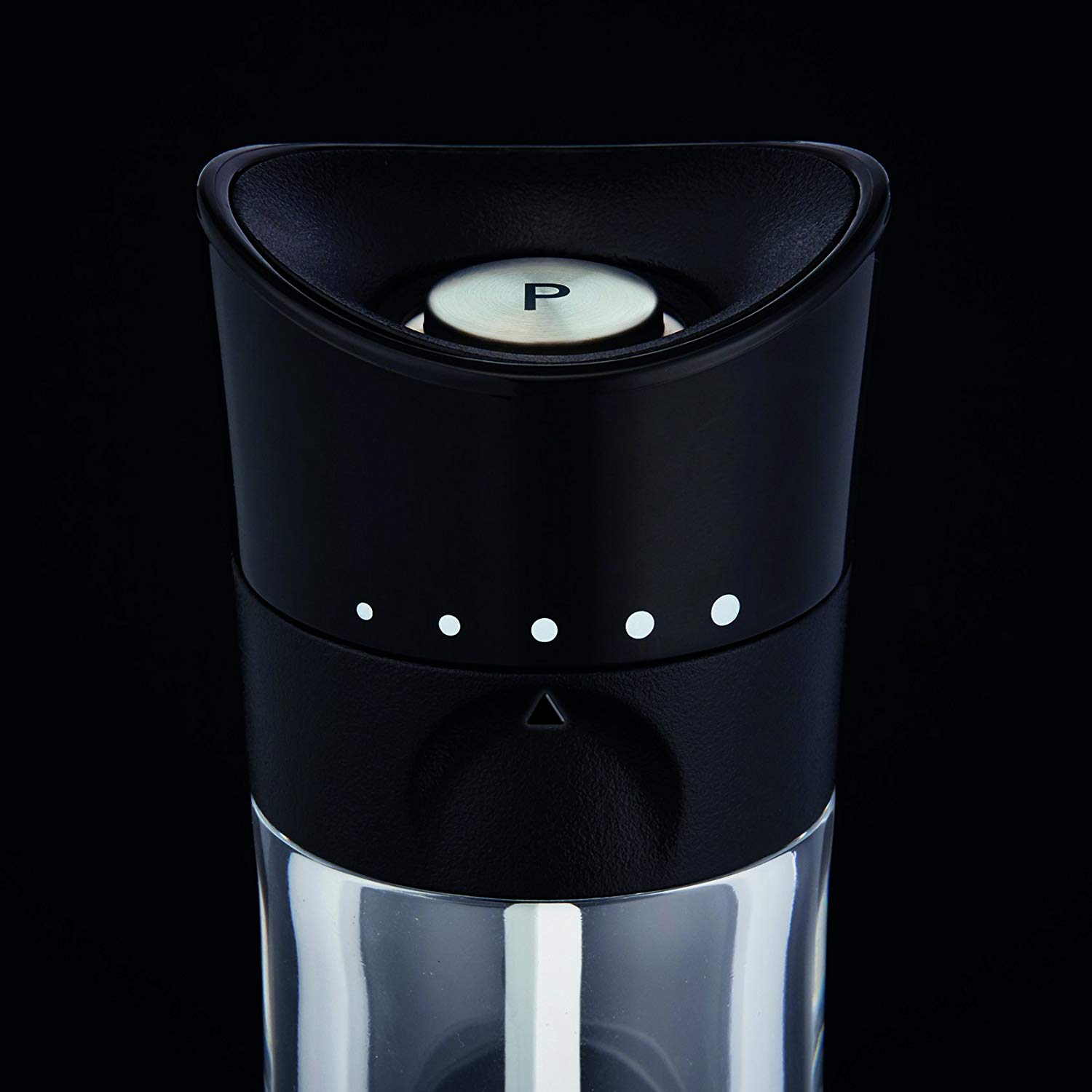 Cole & Mason Harrogate Black Salt and Pepper Grinder Set, Adjustable Ceramic Mechanism, Inverta, ABS Plastic, 154 mm - Image 3