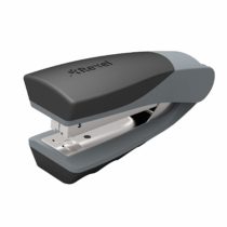 Rexel Centor Half Strip Stapler, 25 Sheet Capacity, Metal Body, Silver/Black, 2100595