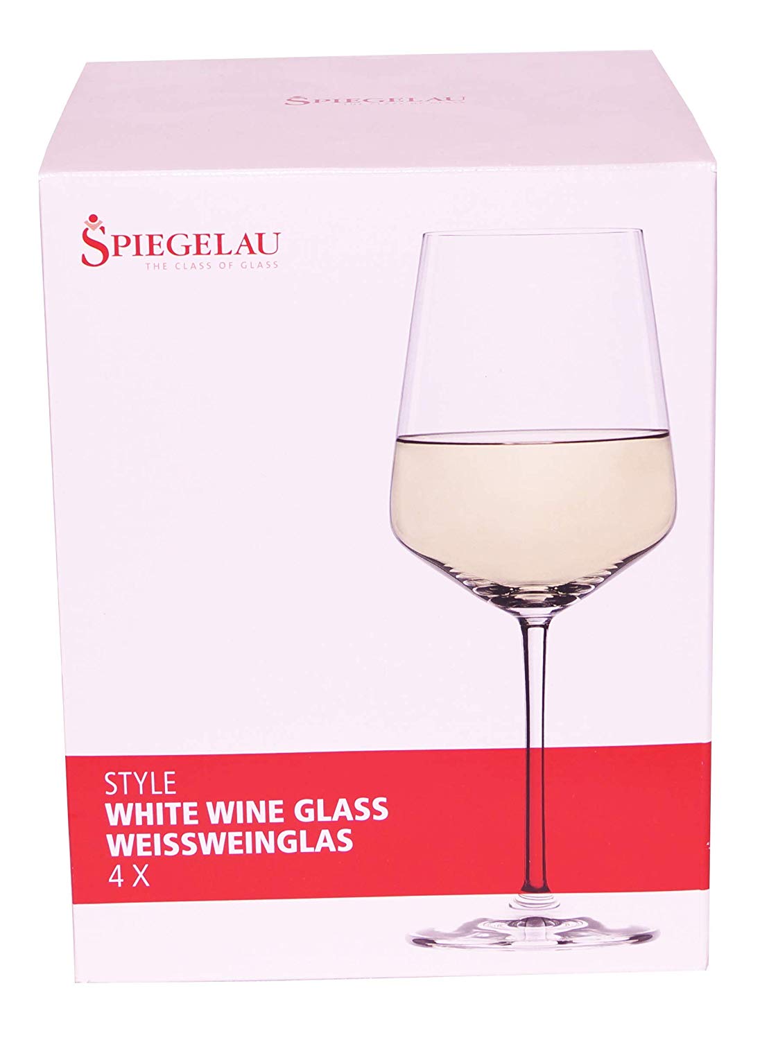 Spiegelau White Wine Glasses, Set of 4, Crystal, 440 ml, Style, 4670182, 4 Count (Pack of 1) - Image 2