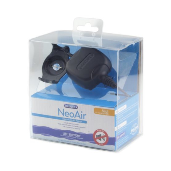 Interpet NeoAir Pump, Silent, High Output Powerful Oxygenator for Small Nano Aquarium Fish Tank, Coldwater, Tropical up to 50 Litre - Image 3