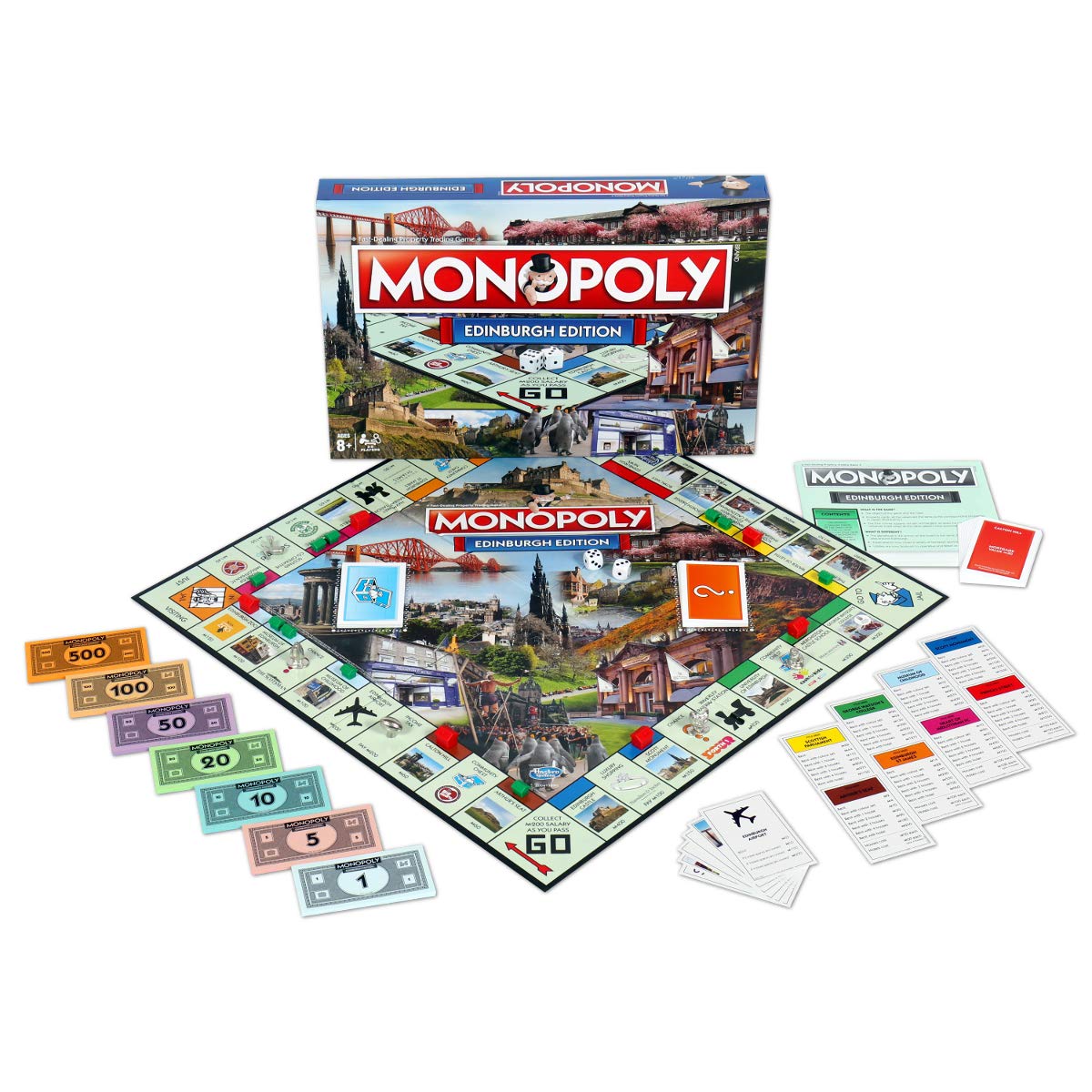 Winning Moves Monopoly Board Game, Edinburgh, One Size, Blue, 5 cm x 40 cm x 26.7 cm - Image 2