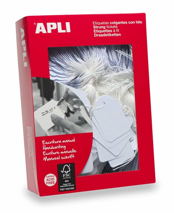 Agipa Bijouterie Hang Tags 15 x 24 mm Box of 1,000