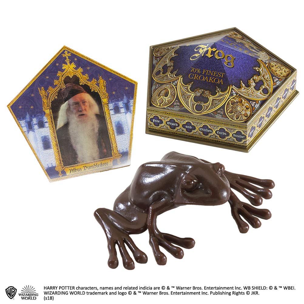 The Noble Collection Harry Potter Chocolate Frog & Wizard Card, Multicolor, only