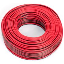 Loudspeaker Cable 2 x 0.50 mm² - 50 m - Red/Black - CCA - Audio Cable - Box Cable