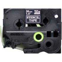 Brother STe-161 Labelling Tape Cassette, 36mm (W) x 3M (L), Stencil Tape, Brother Genuine Supplies