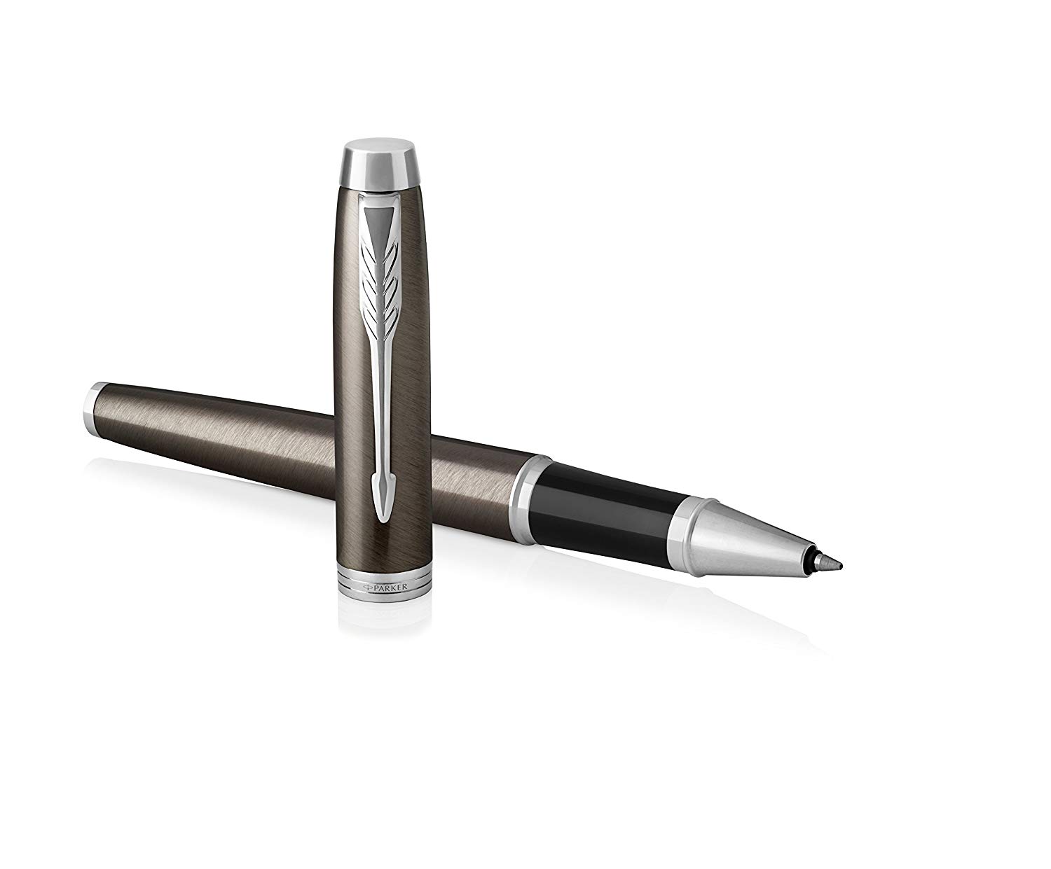 Parker IM Rollerball Pen, Dark Espresso with Chrome Trim - Image 2