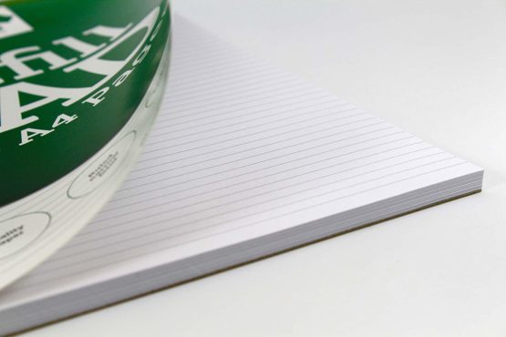 Silvine 160 Page A4 Refill Pad, Head Bound and Punched 4 Holes. Ruled Narrow Feint. Ref A4RPNF [Pack of 6] - Image 4