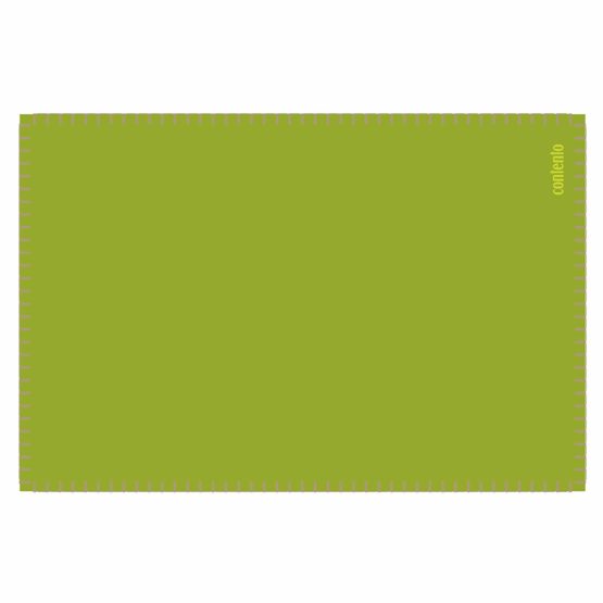 Contento Placemat Filina 45x30cm in green, Synthetic, 45 x 30 x 1 cm