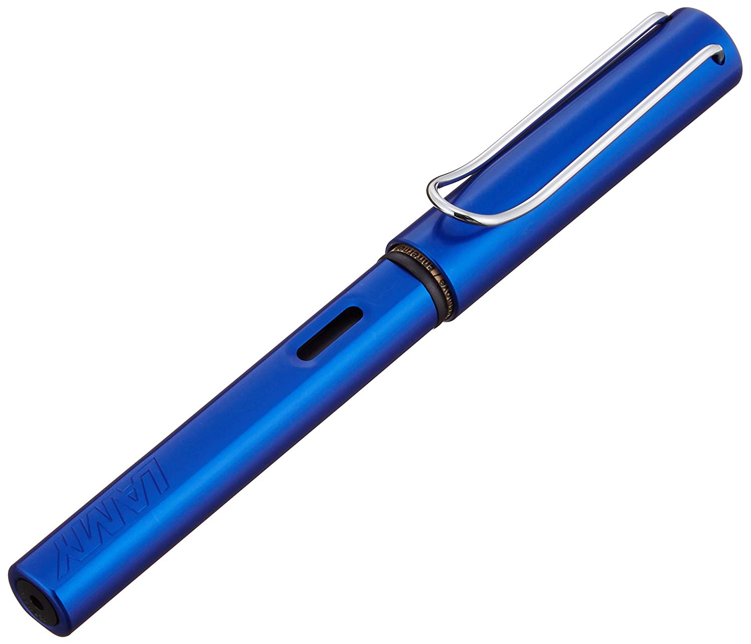 LAMY AL-star oceanblue, Fountain Pen with ergonomic grip & polished steel nib in size F, lightweight aluminum body