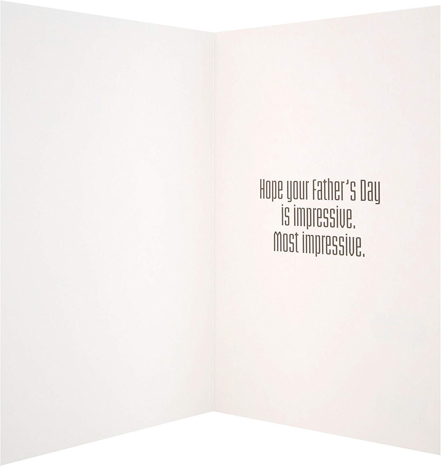 Hallmark Star Wars Dad Father's Day Card "Impressive" - Medium - Image 2