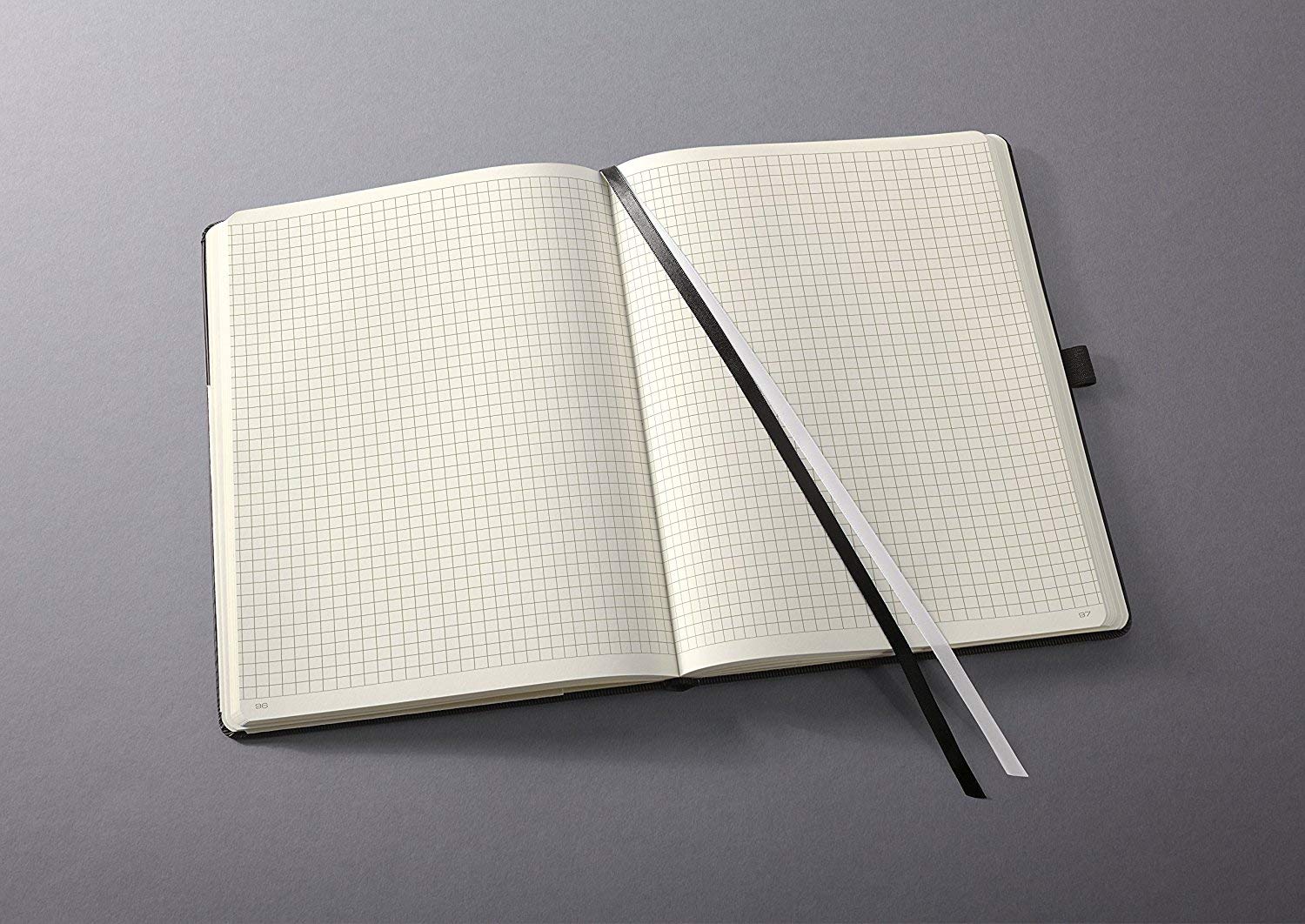 SIGEL CO131 Premium Notebook squaRed, A6, hardcover, Black - Conceptum, approx. A6 - Image 3