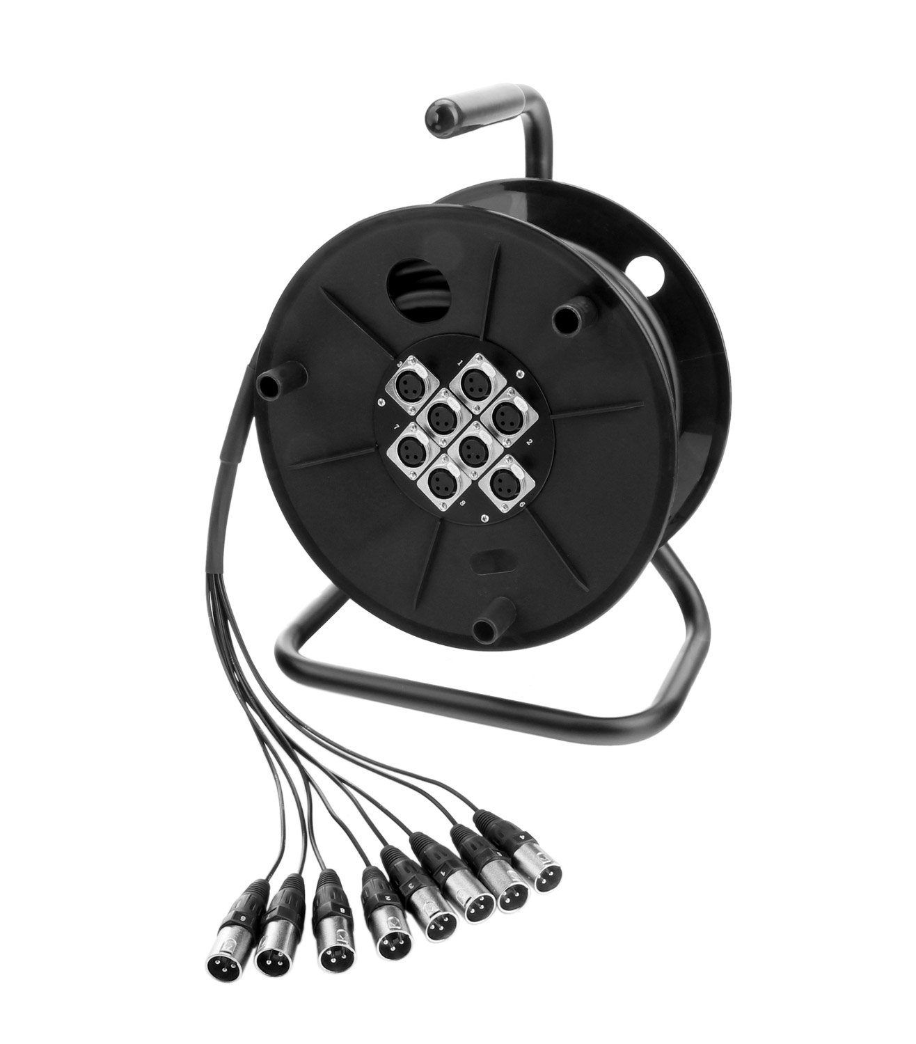Pronomic Stage Multicore 8/0 XLR 15m, Black, copper