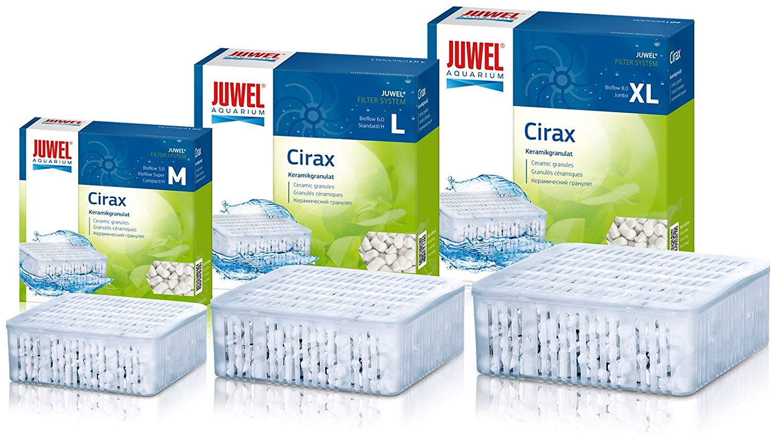Juwel Cirax Bioflow Jumbo Filter Media, White, Extra Large - Image 4