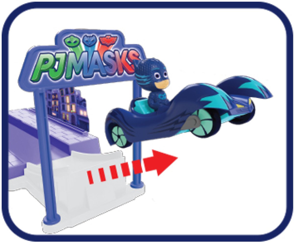 Dickie Toys 203143001 PJ Masks Night Mission, Multicoloured, 24x19x4.5cm/9.6x7.6x1.8'' - Image 2