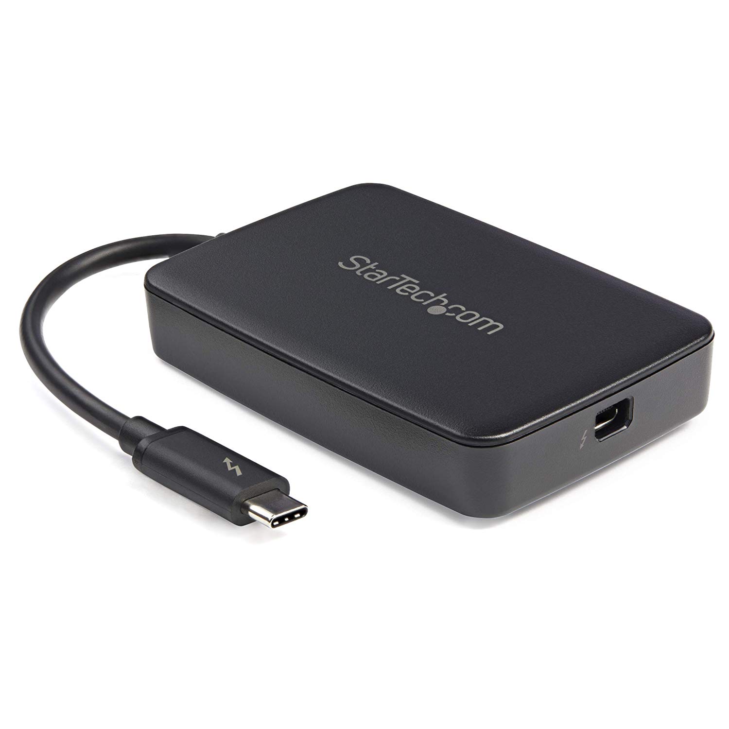 StarTech.com TBT3TBTADAP Thunderbolt 3 to Thunderbolt Adapter - Windows and Mac, Black